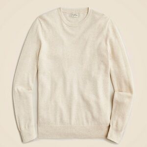 J. Crew Cotton piqué-stitch crewneck sweater Men’s Medium